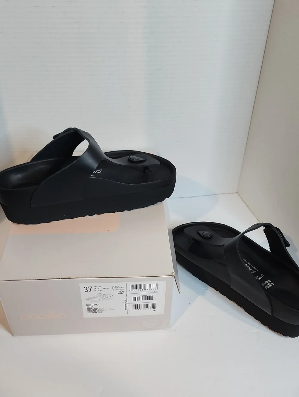 Birkenstork Papillio Flex Gezeh Platform Sandal NWT Size 37 6 To 6.5